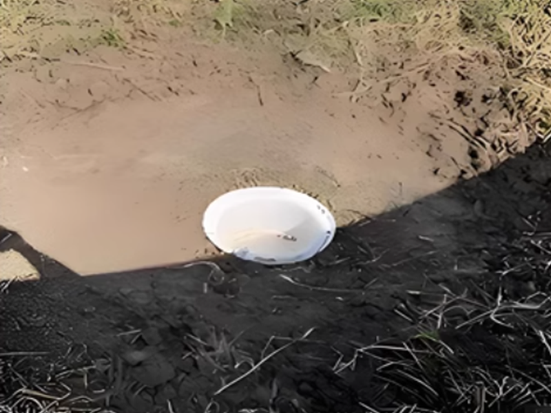 4. Make a slope so that drainage can be concentrated 4. Make a slope so that drainage can be concentrated