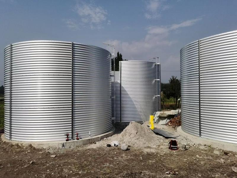 Corrugated steel water tank Corrugated steel water tank