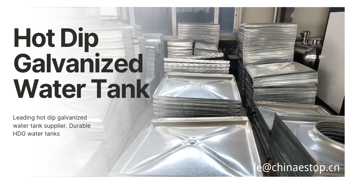 Hot Dip Galvanized Water Tanks Hot Dip Galvanized Water Tanks