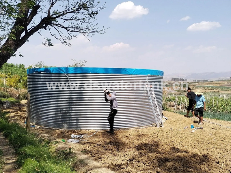 Agricultural Corrugated Steel Water Storage Tank