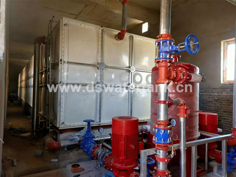 GRP Fire Fighting Water Tank