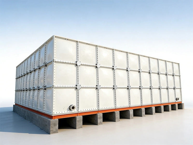 GRP panel water tank