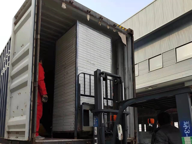 GRP water tank packaging