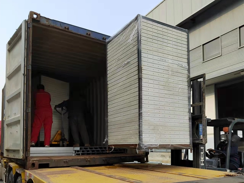GRP water tank transportation