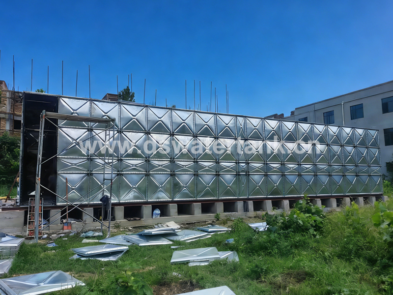 Large Capacity Galvanized Water Storage Tank