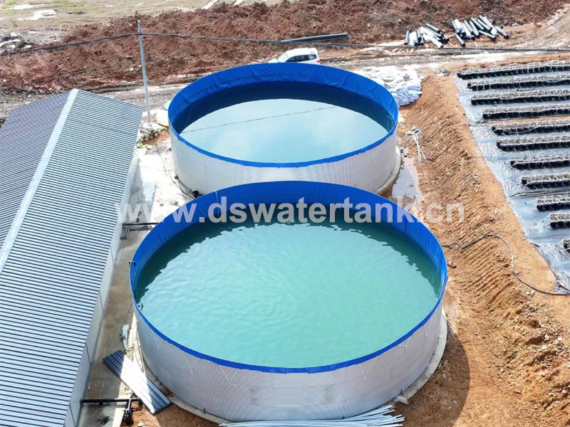 Large Diameter Corrugated Steel Water Tank