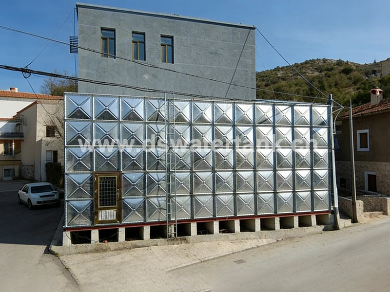 Prefabricated Galvanized Steel Sectional Water Tank